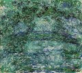 El Puente Japonés VII Claude Monet Impresionismo Flores
